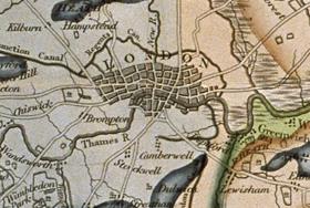 London on Smith's Map